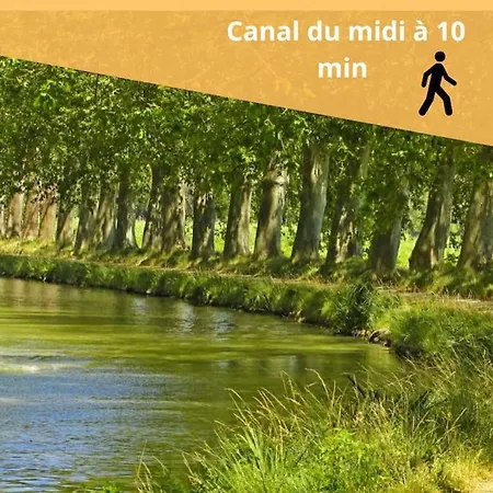 Apartment L'abreuvoir Cosy Proche Grand Bassin Avec Clim Castelnaudary