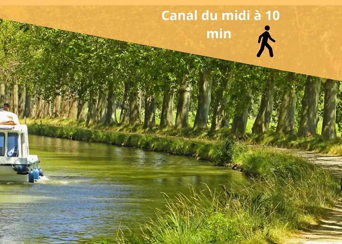 Apartament L'abreuvoir Cosy Proche Grand Bassin Avec Clim Castelnaudary